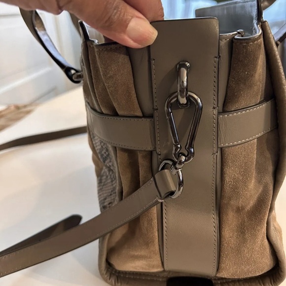 COACH Swagger Blake Patchwork Leather Satchel - Picture 9 of 15